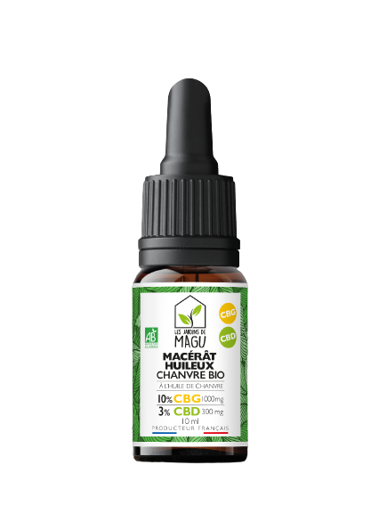 Macérât Bio CBG 10% - 10ml